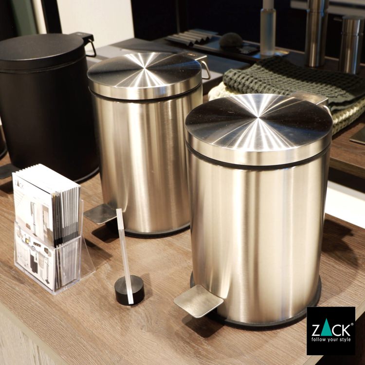 ZACK 40300 VASCA ドイツZACK社製モダンデザインのペダルビン HL [在庫有り]