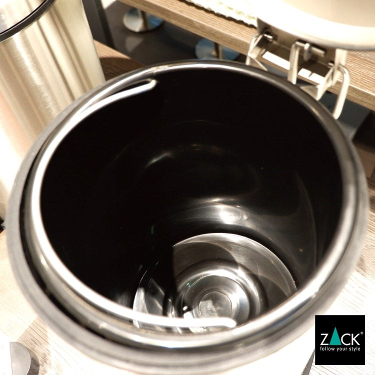ZACK 40300 VASCA ドイツZACK社製モダンデザインのペダルビン HL [在庫有り]