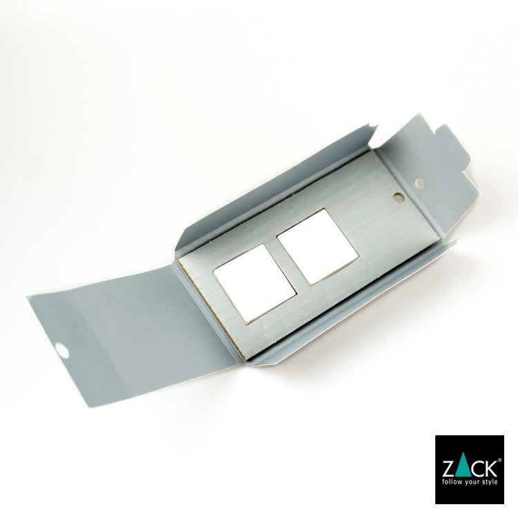 ZACK 40305 DUPLO ドイツZACK社製モダンデザインのタオルフック (2個入り) HL [在庫有り]