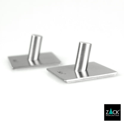 ZACK 40305 DUPLO ドイツZACK社製モダンデザインのタオルフック (2個入り) HL [在庫有り]