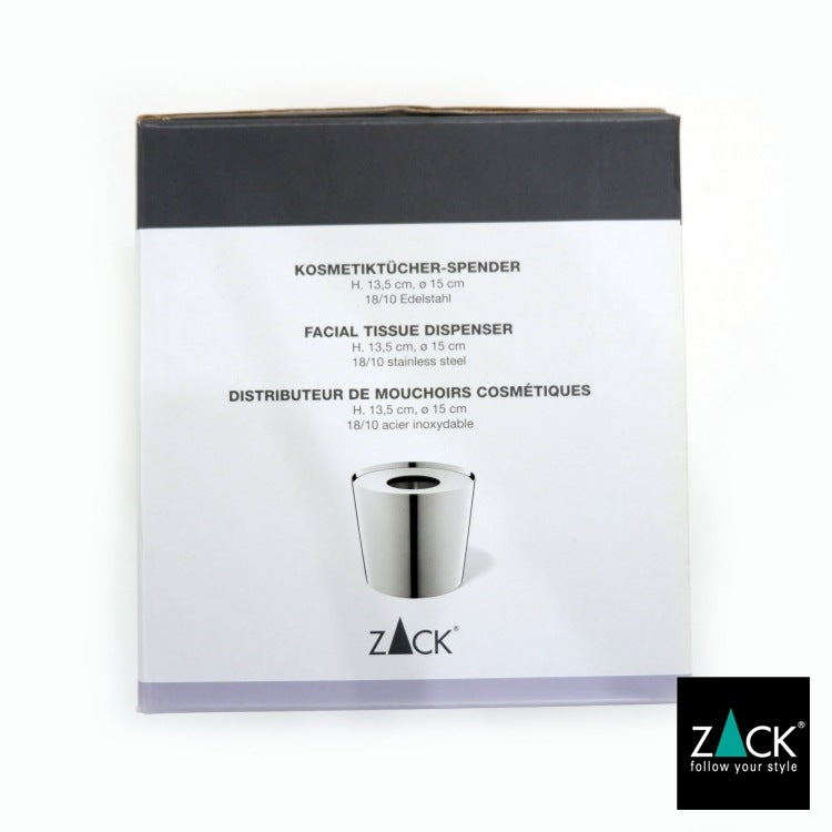 [サンプル品] ZACK 40346 LYOS ドイツZACK社製モダンデザインのティッシュボックス MP [在庫有り]