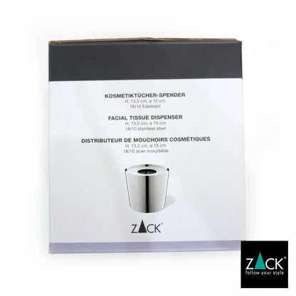 [サンプル品] ZACK 40346 LYOS ドイツZACK社製モダンデザインのティッシュボックス MP [在庫有り]