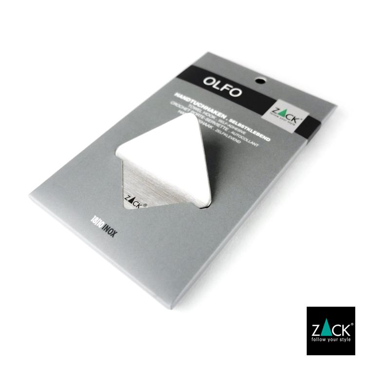ZACK 40348 OLFO ドイツZACK社製モダンデザインのタオルフック (業務用36個セット) HL