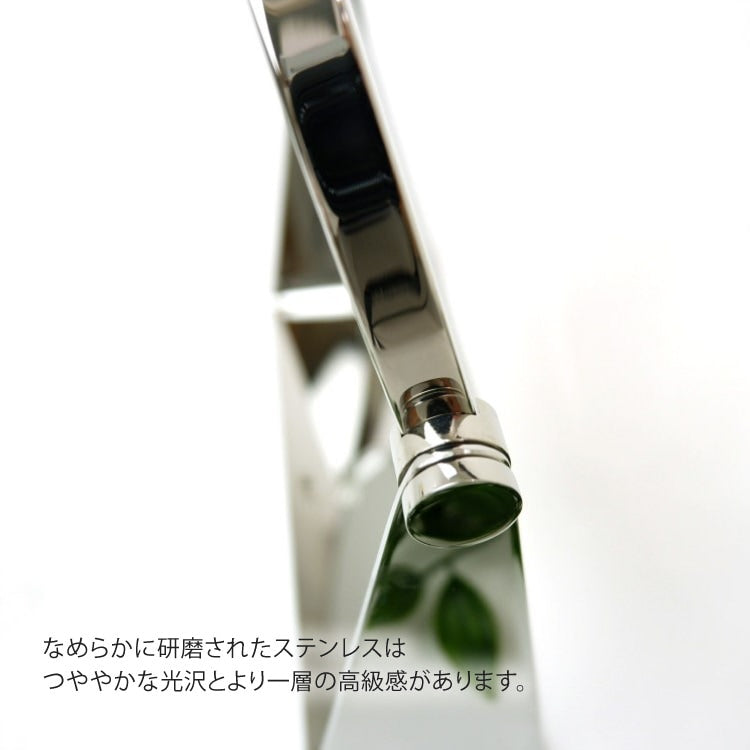 ［廃番］ZACK 40358 TARVIS  ドイツZACK社製モダンデザインのスタンディングミラー MP