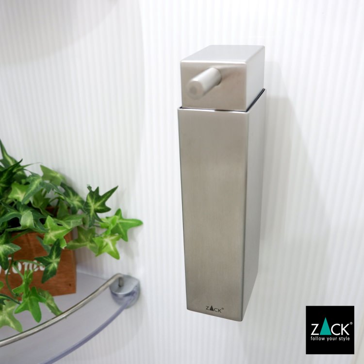 ZACK 40368 LINEA ドイツZACK社製モダンデザインのリキッドディスペンサー 壁付けタイプ DIY HL [在庫有り]