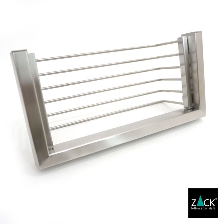 ZACK 40371 LINEA ドイツZACK社製モダンデザインのシャワーバスケット 壁付けタイプ DIY HL [お取寄せ]