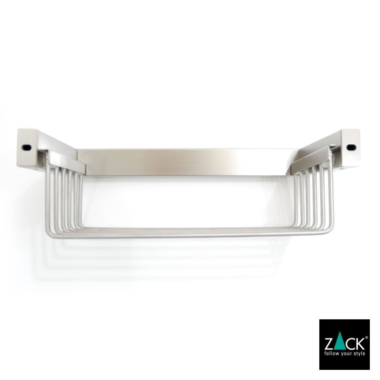 ZACK 40371 LINEA ドイツZACK社製モダンデザインのシャワーバスケット 壁付けタイプ DIY HL [お取寄せ]
