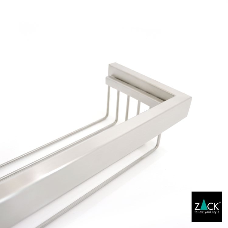 ZACK 40371 LINEA ドイツZACK社製モダンデザインのシャワーバスケット 壁付けタイプ DIY HL [お取寄せ]