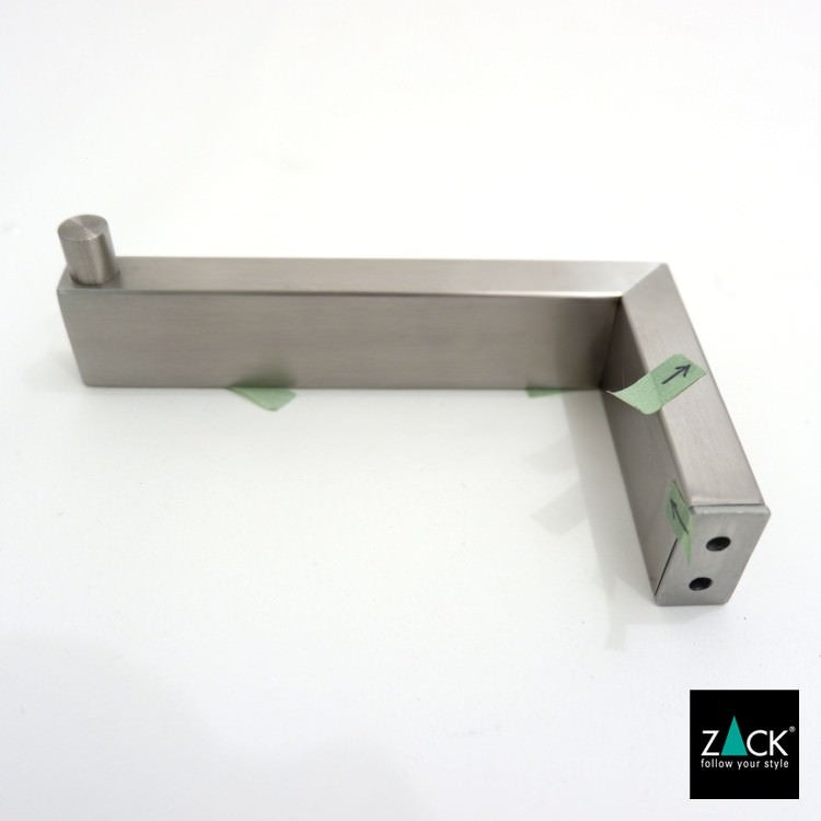 [サンプル品] ZACK 40374 LINEA ドイツZACK社製　モダンデザインのトイレットペーパーホルダー 壁付けタイプ DIY HL [在庫有り]