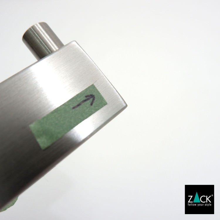 [サンプル品] ZACK 40374 LINEA ドイツZACK社製　モダンデザインのトイレットペーパーホルダー 壁付けタイプ DIY HL [在庫有り]