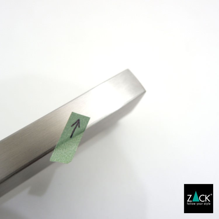 [サンプル品] ZACK 40374 LINEA ドイツZACK社製　モダンデザインのトイレットペーパーホルダー 壁付けタイプ DIY HL [在庫有り]