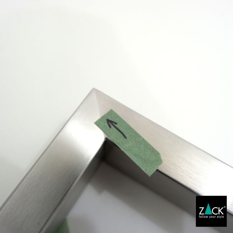 [サンプル品] ZACK 40374 LINEA ドイツZACK社製　モダンデザインのトイレットペーパーホルダー 壁付けタイプ DIY HL [在庫有り]
