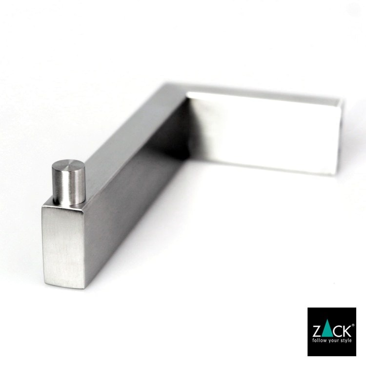 [サンプル品] ZACK 40374 LINEA ドイツZACK社製　モダンデザインのトイレットペーパーホルダー 壁付けタイプ DIY HL [在庫有り]