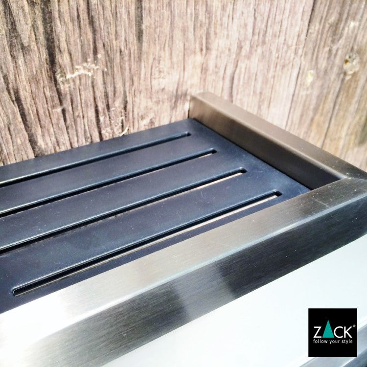 ZACK 40375 LINEA ドイツZACK社製モダンデザインのシャワーシェルフ 壁付けタイプ DIY HL [在庫有り] H2-56