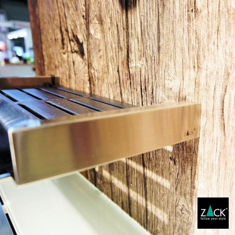 ZACK 40375 LINEA ドイツZACK社製モダンデザインのシャワーシェルフ 壁付けタイプ DIY HL [在庫有り] H2-56