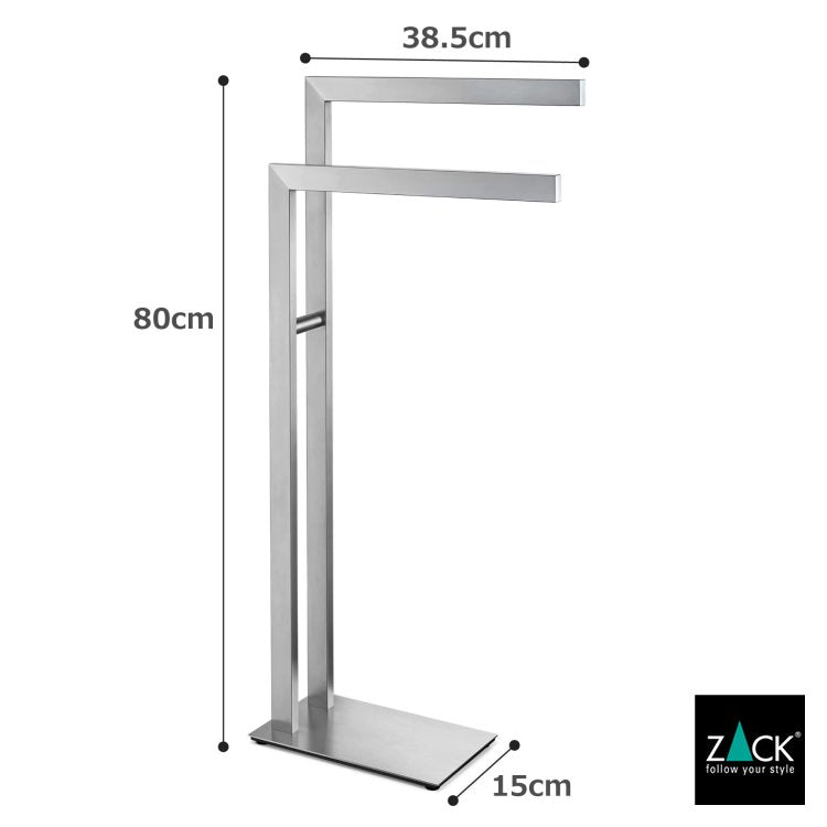 ZACK 40377 LINEA ドイツZACK社製モダンデザインのタオルスタンド HL [在庫有り]