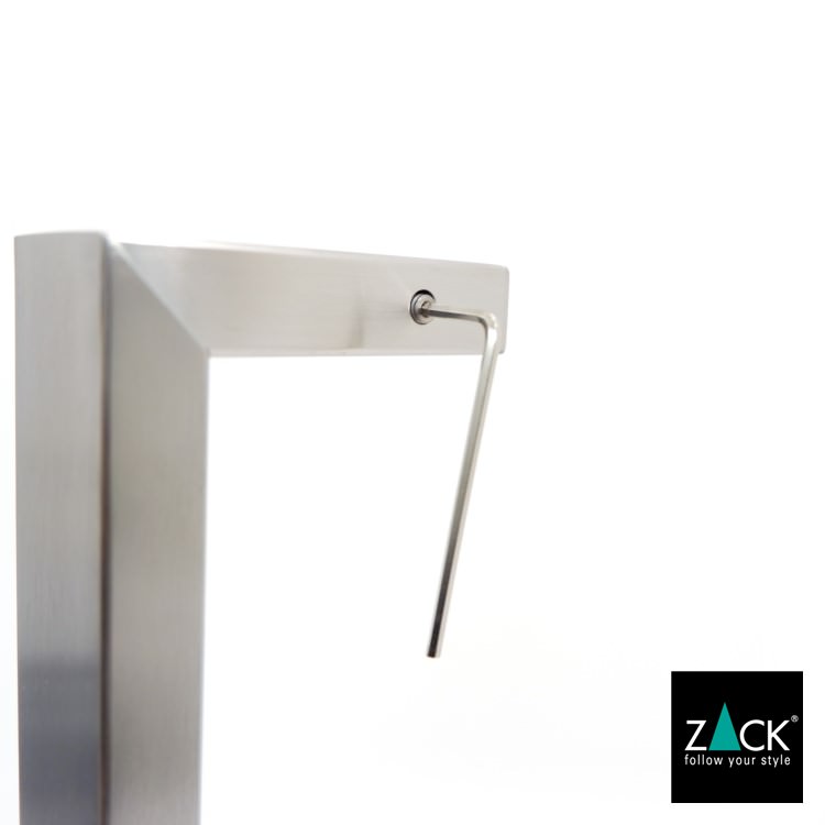 ZACK 40378 LINEA ドイツZACK社製モダンデザインのタオルホルダー 壁付けタイプ DIY HL [在庫有り]