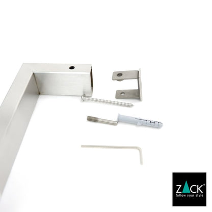 ZACK 40378 LINEA ドイツZACK社製モダンデザインのタオルホルダー 壁付けタイプ DIY HL [在庫有り]