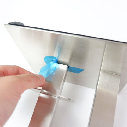 ZACK 40379 LINEA ドイツZACK社製モダンデザインのトイレットペーパースタンド HL [在庫有り]
