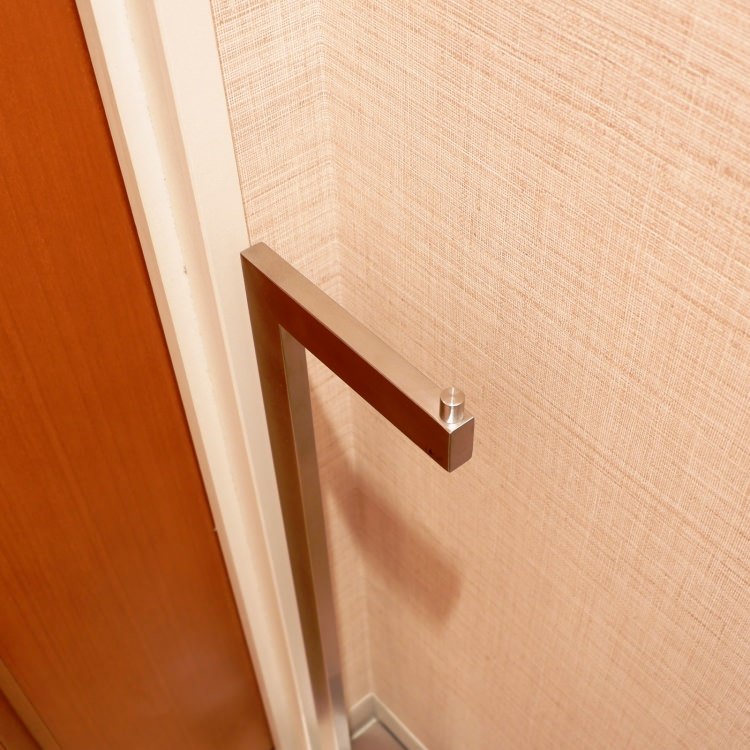 ZACK 40379 LINEA ドイツZACK社製モダンデザインのトイレットペーパースタンド HL [在庫有り]