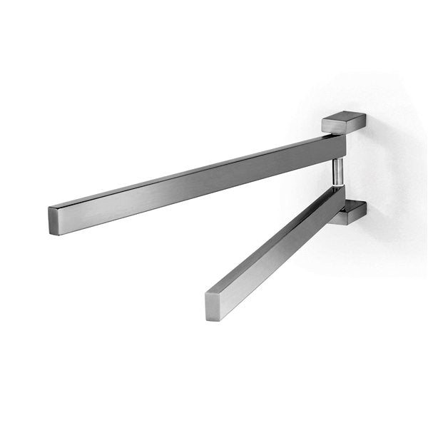 ZACK 40380 LINEA ドイツZACK社製モダンデザインの可動式タオルホルダー 壁付けタイプ DIY HL [在庫有り] H2-63