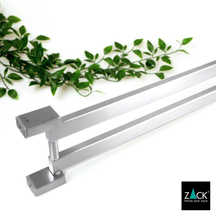 ZACK 40380 LINEA ドイツZACK社製モダンデザインの可動式タオルホルダー 壁付けタイプ DIY HL [在庫有り] H2-63