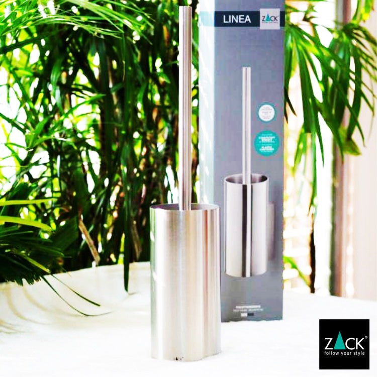 ZACK 40381 LINEA ドイツZACK社製モダンデザインのトイレブラシ 壁付けタイプ DIY HL [在庫有り]