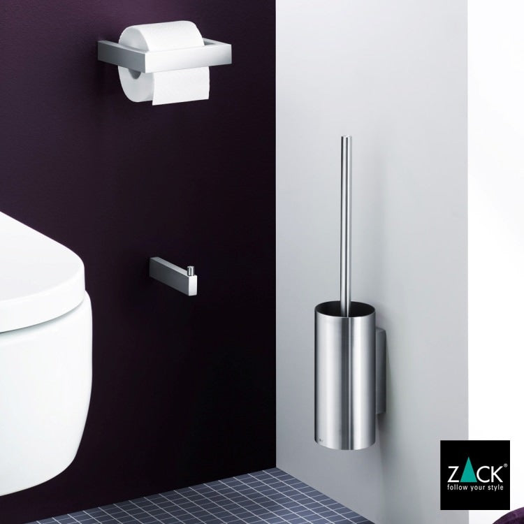 ZACK 40381 LINEA ドイツZACK社製モダンデザインのトイレブラシ 壁付けタイプ DIY HL [在庫有り]