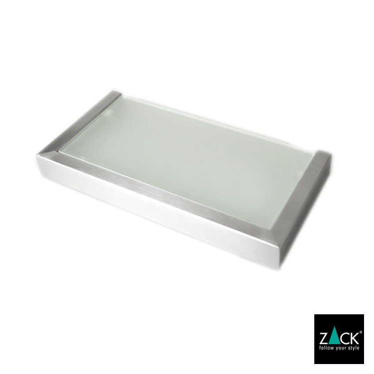 ZACK 40383 LINEA ドイツZACK社製モダンデザインのバスルームシェルフ 壁付けタイプ DIY HL [お取寄せ] H2-76