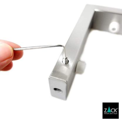 ZACK 40383 LINEA ドイツZACK社製モダンデザインのバスルームシェルフ 壁付けタイプ DIY HL [お取寄せ] H2-76