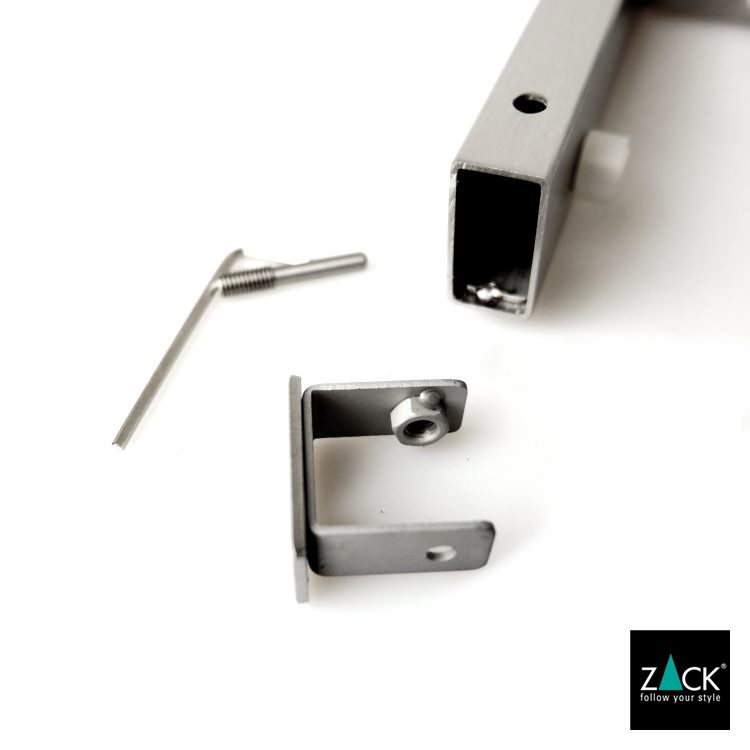 ZACK 40383 LINEA ドイツZACK社製モダンデザインのバスルームシェルフ 壁付けタイプ DIY HL [お取寄せ] H2-76