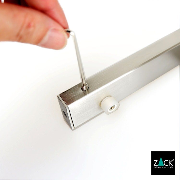 ZACK 40384 LINEA ドイツZACK社製モダンデザインのバスルームシェルフ 壁付けタイプ DIY HL [お取寄せ] H2-19
