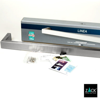 ZACK 40387 LINEA ドイツZACK社製モダンデザインのタオルレール 壁付けタイプ DIY HL [お取寄せ]