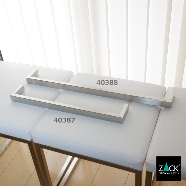 ZACK 40388 LINEA ドイツZACK社製モダンデザインのタオルレール61.5cm 壁付けタイプ DIY HL [在庫有り]