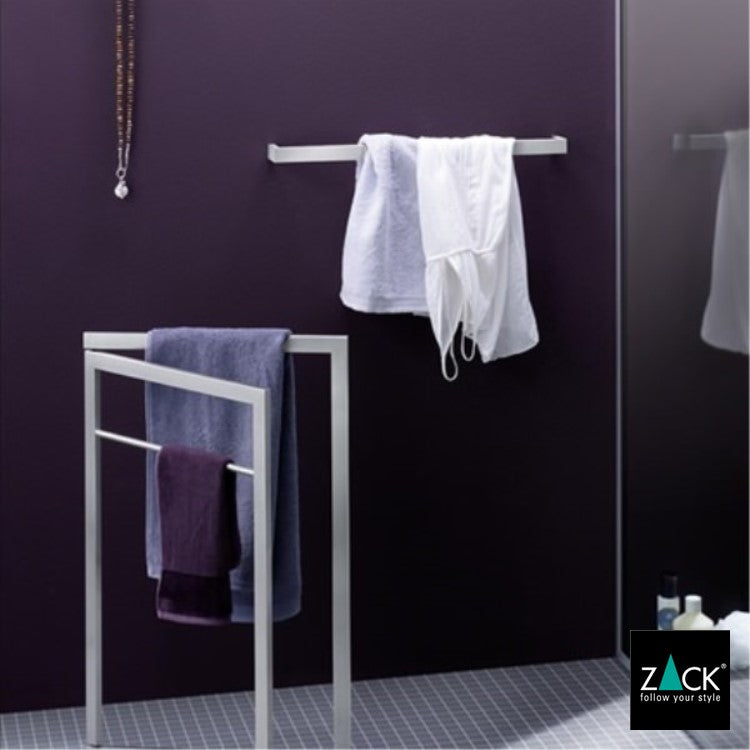 ZACK 40388 LINEA ドイツZACK社製モダンデザインのタオルレール61.5cm 壁付けタイプ DIY HL [在庫有り]