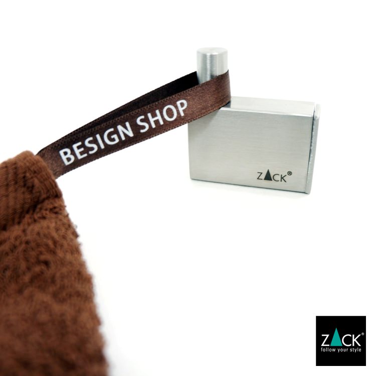 ZACK 40390 LINEA ドイツZACK社製モダンデザインのタオルフック 壁付けタイプ DIY HL [在庫有り]