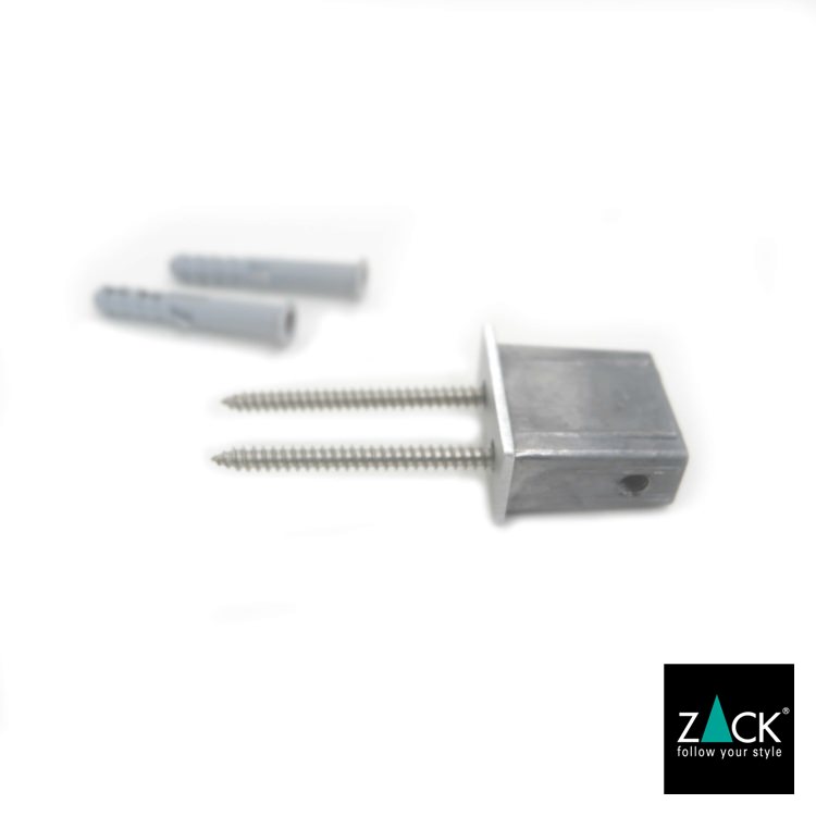 ZACK 40391 LINEA ドイツZACK社製モダンデザインのスペアトイレットペーパーホルダー 予備ロール 壁付けタイプ DIY HL [在庫有り]