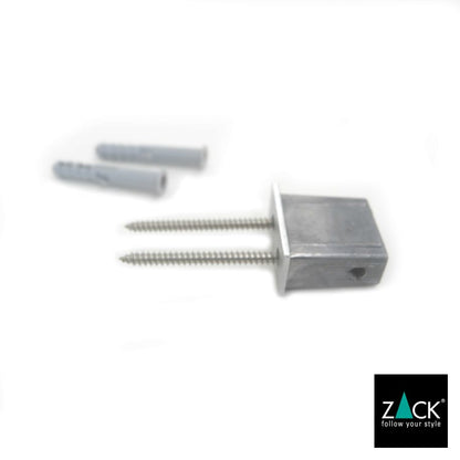 ZACK 40391 LINEA ドイツZACK社製モダンデザインのスペアトイレットペーパーホルダー 予備ロール 壁付けタイプ DIY HL [在庫有り]