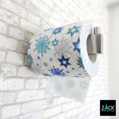 ZACK 40391 LINEA ドイツZACK社製モダンデザインのスペアトイレットペーパーホルダー 予備ロール 壁付けタイプ DIY HL [在庫有り]