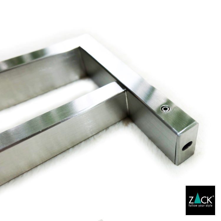ZACK 40393 LINEA ドイツZACK社製モダンデザインのダブルタオルレール 壁付けタイプ DIY HL [在庫有り]