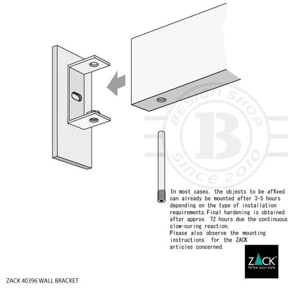 ZACK 40396 LINEA LINEA接着用ブラケット [パーツ] HL [在庫有り]