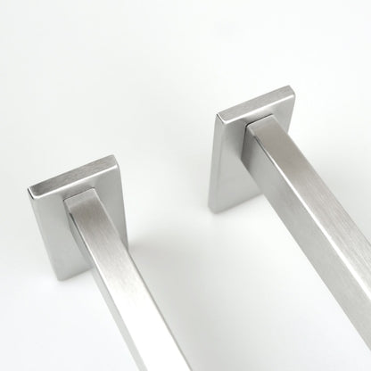 ZACK 40398 LINEA ドイツZACK社製モダンデザインのダブルタオルホルダー 壁付けタイプ DIY HL [在庫有り]H1