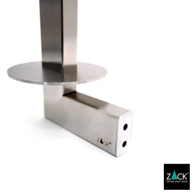 ZACK 40399 LINEA ドイツZACK社製モダンデザインのスペアトイレットペーパーホルダー 予備ロール 壁付けタイプ DIY HL [在庫有り] H2-33