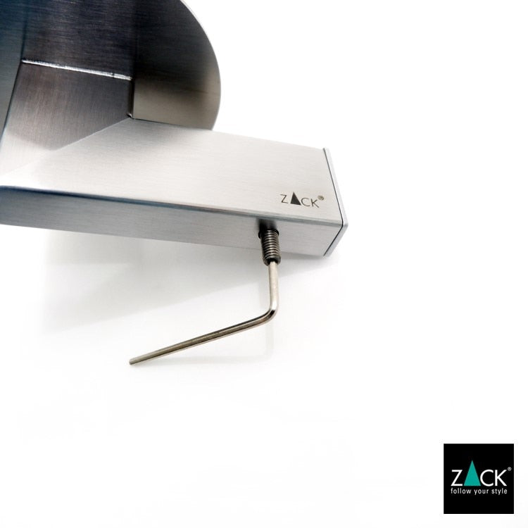 ZACK 40399 LINEA ドイツZACK社製モダンデザインのスペアトイレットペーパーホルダー 予備ロール 壁付けタイプ DIY HL [在庫有り] H2-33
