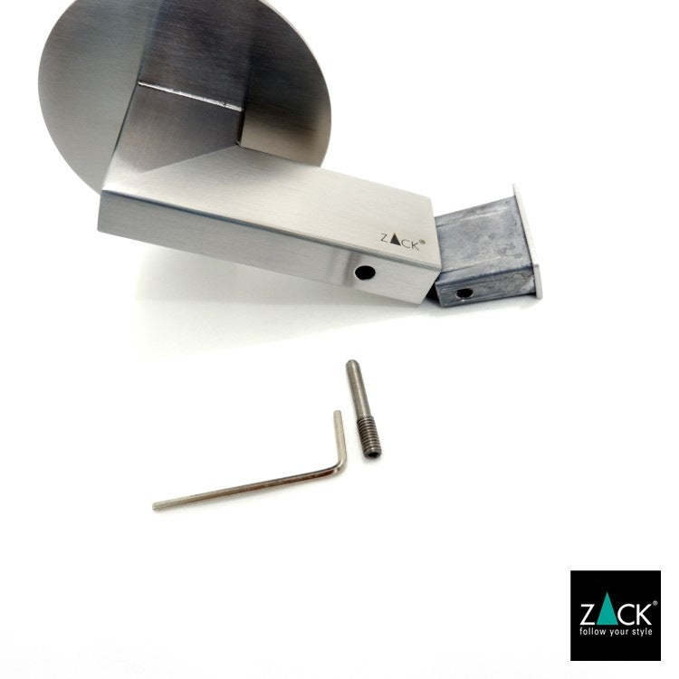 ZACK 40399 LINEA ドイツZACK社製モダンデザインのスペアトイレットペーパーホルダー 予備ロール 壁付けタイプ DIY HL [在庫有り] H2-33