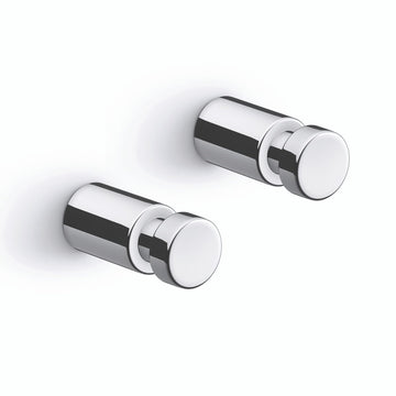 ZACK 40402 AIVO ドイツZACK社製モダンデザインのタオルフックS 2個セット 壁付けタイプ DIY MP [在庫有り]H1