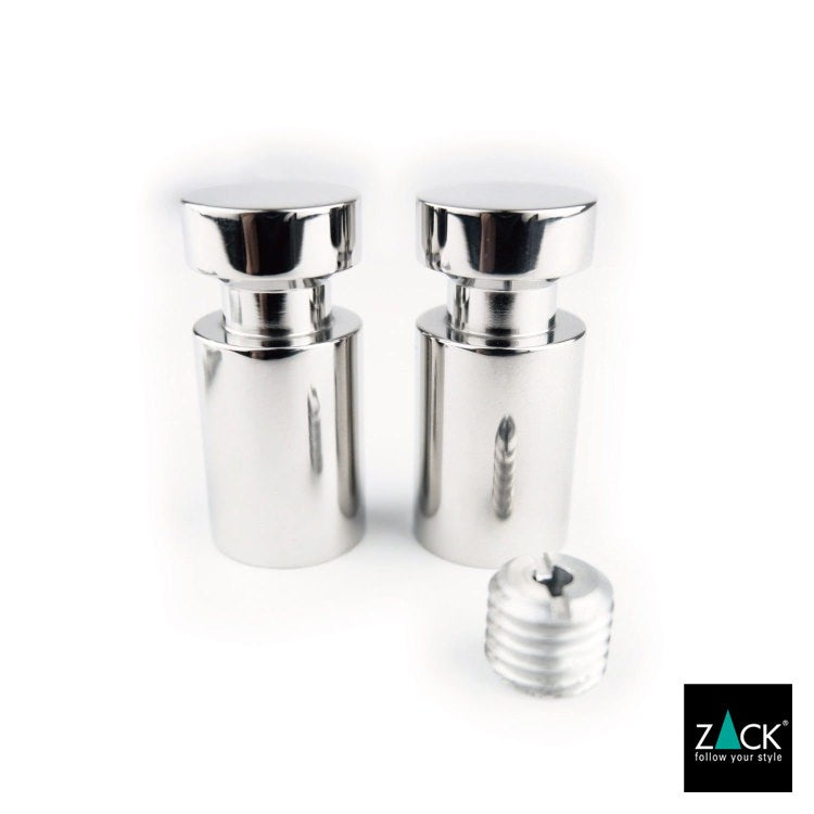 ［廃番］ ZACK 40403 AIVO ドイツZACK社製モダンデザインのタオルフックM 2個セット 壁付けタイプ DIY MP