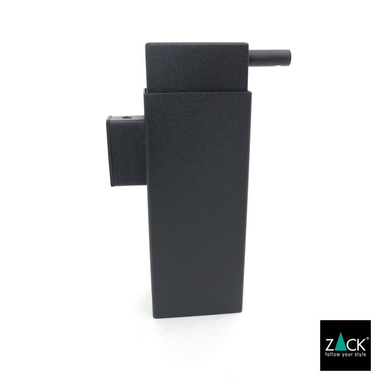 ZACK 40405 LINEA ドイツZACK社製モダンデザインのリキッドディスペンサー マットブラック 壁付けタイプ DIY [在庫有り]
