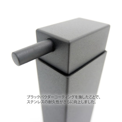ZACK 40406 LINEA ドイツZACK社製モダンデザインのリキッドディスペンサー マットブラック [在庫有り]