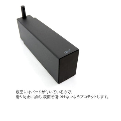 ZACK 40406 LINEA ドイツZACK社製モダンデザインのリキッドディスペンサー マットブラック [在庫有り]